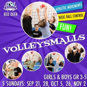 Red Deer - Fall 2025 VolleySmalls - Boys & Girls Gr 3-5