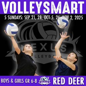 Red Deer - Fall 2025 VolleySmart - Boys & Girls Gr 6-8