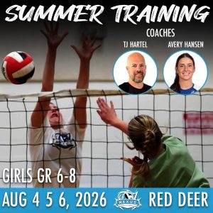 Red Deer - 2026 Summer Training Girls Gr 6-8