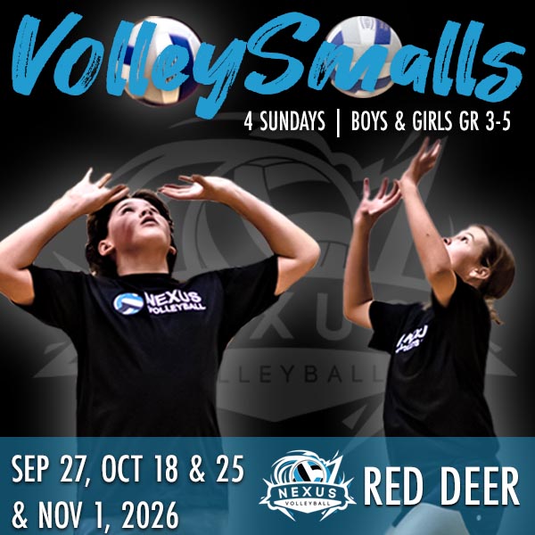 Fall 2026 VolleySmalls - Boys & Girls Gr 3-5