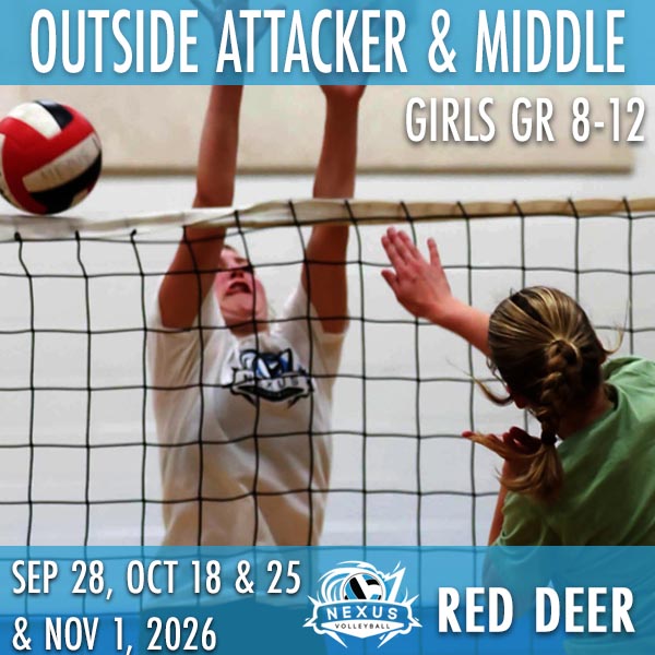 Fall 2026 Position Training - Middle & Outside Attacker - Gr 8-12 Girls